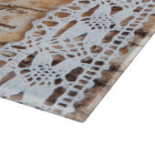 Glas Snijden Land Schuur Houten Kant Trim Edge Snijplank (Hoek)