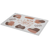 Glas snijplank cadeau voor christenen (Hoek)