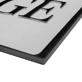 Glas snijplank Joan knothil huisje (Hoek)