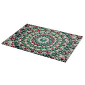 Glas snijplank met Italiaanse kleuren (Hoek)
