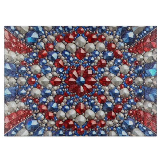 Glas snijplank met Nederland Kleuren (Voorkant)