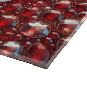 Glas snijplank met Turkse kleuren (Hoek)