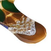 Glas snijplank paddle Brazilië Kleuren (Hoek)