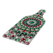 Glas snijplank paddle Italiaanse Kleuren (Hoek)