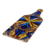 Glas snijplank paddle Zweden Kleuren (Hoek)