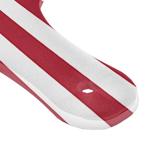 Glas snijplank peddel met vlag van de VS (Hoek)