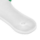 Glas snijplank peddel met vlag van Italië (Hoek)