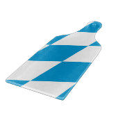 Glas snijplank peddel vlag van Beieren (Hoek)