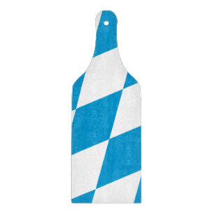Glas snijplank peddel vlag van Beieren