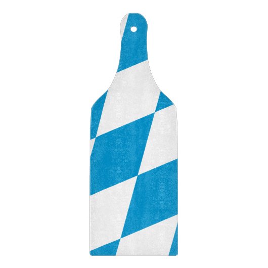 Glas snijplank peddel vlag van Beieren (Voorkant)