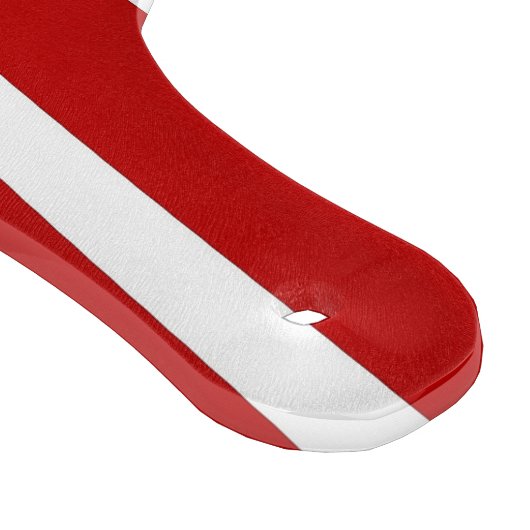 Glas snijplank peddel Washington DC vlag (Hoek)