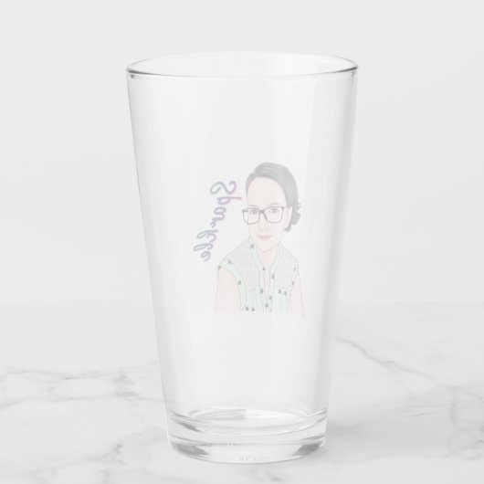 Glas - Sparkle (Achterkant)