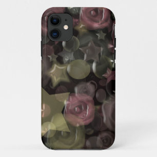 Glas, sterren, bloemen keramische tegel Case-Mate iPhone case
