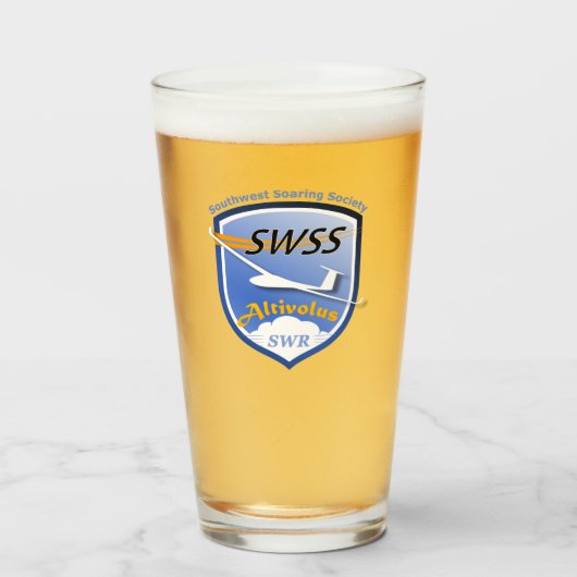 Glas: SWSS Emblem Glas (Voorkant gevuld)