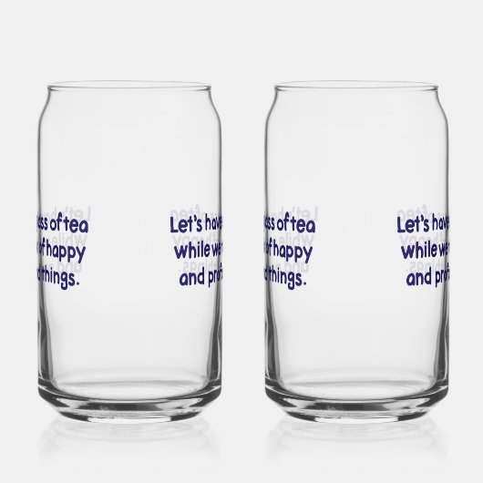 Glas Thee Glas (Rechts)