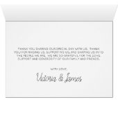 Glas Tuin Geometrisch Dank u Kaart (Binnen Horizontaal (Onder))