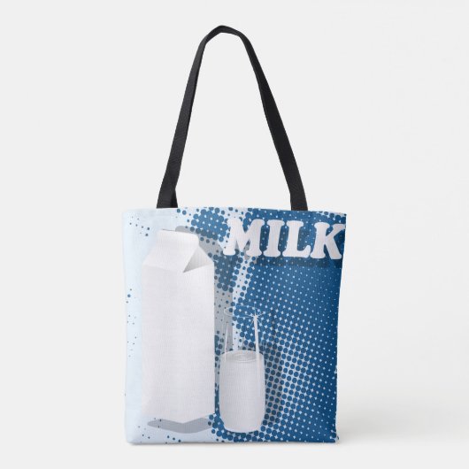 Glas van Canvas tas (Achterkant)