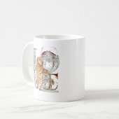 Glas van de soort Glas van de soort Goud Koffiemok (Voorkant links)