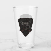 Glas van Duitse Staande Hond (Achterkant)