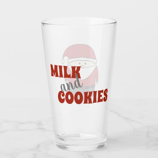 Glas van Melk voor de Kerstman (Achterkant)