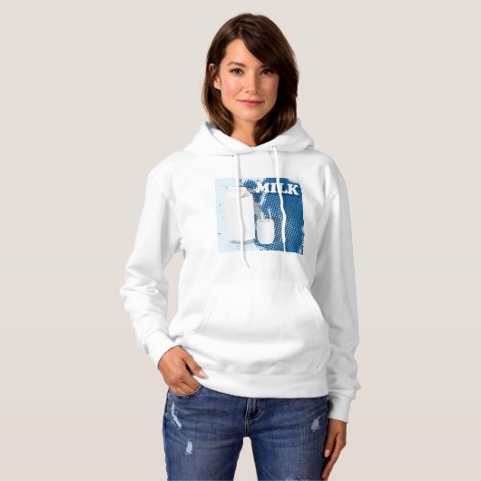 Glas van melkheide hoodie (Voorkant volledig)