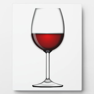 GLAS VAN RODE WIJN FOTOPLAAT