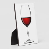 GLAS VAN RODE WIJN FOTOPLAAT (Zijkant)