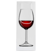 GLAS VAN RODE WIJN WIJN CADEAUTAS (Voorkant)