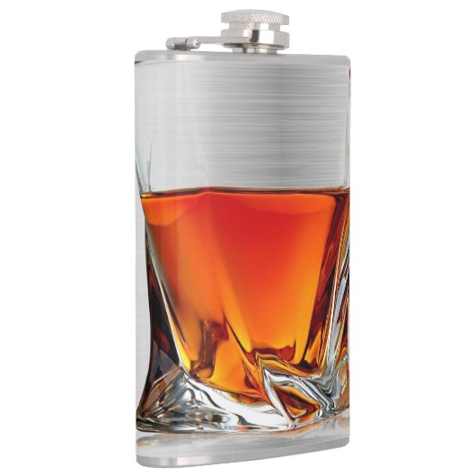 glas van whiskeyfles heupfles (Rechts)