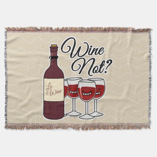 Glas van wijn, geen druiven, rode roze deken (Voorkant)