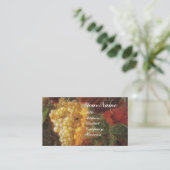 GLAS VAN WIJN, OUDE DRUIVENVINEYARD, RODE WAXZETEL VISITEKAARTJE (Staand voorkant)