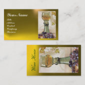 GLAS VAN WIJN, OUDE DRUIVENVINEYARD VISITEKAARTJE (Voorkant / Achterkant)