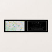 Glas van Wijn, Wijnbar/Winery, Gedetailleerd Visitekaartje (Binnenkant ongevouwen)