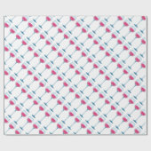 Glas van wijnrestanten cadeaupapier (Vlak)