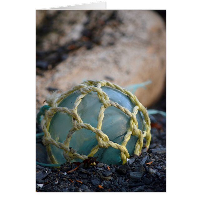 Glas Vissen Float, verticaal (Voorkant)