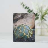 Glas Vissen Float, verticaal Briefkaart (Staand voorkant)