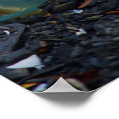 Glas Vissen Float, verticaal Poster (Hoek)