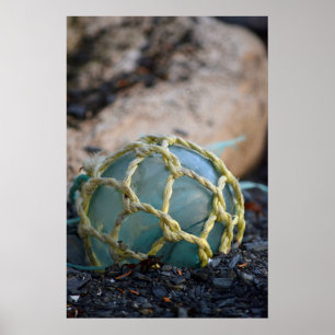 Glas Vissen Float, verticaal Poster