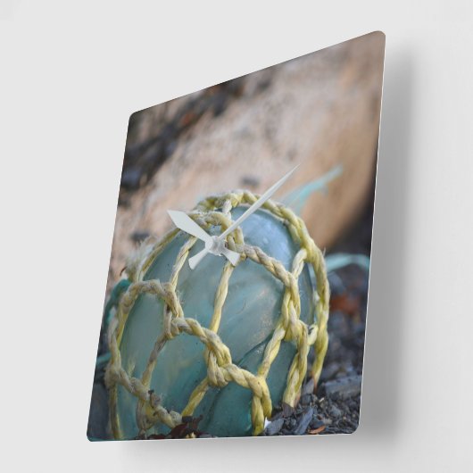 Glas Vissen Float, verticaal Vierkante Klok (Hoek)