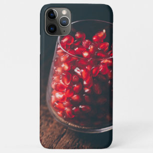 Glas vol met rode granaatappelzaad Case-Mate iPhone case