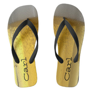 Glas voor speciale Teenslippers voor bier