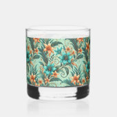 glas voor tropische iriserende rotsen (Voorkant)