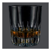 Glas Whiskey --- Poster (Voorkant)