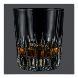 Glas Whisky --- Poster