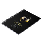 Glas White Wine/Personalized Wine Journal Notitieboek (Linkerzijde)