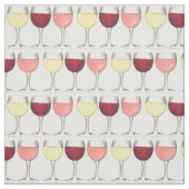Glas witte rode bril Winery Wine Lover Stof (Swatch)