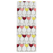 Glas witte rode bril Winery Wine Lover Wijn Cadeautas (Voorkant)