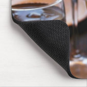 Glas witte wijn muismat (Hoek)