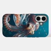 Glasachtige octopus in het diepe Zee Case-Mate iPhone Case (Achterkant (horizontaal))