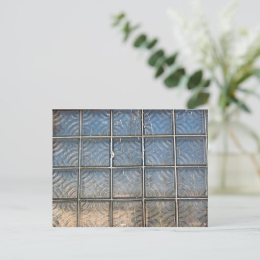 glasbakstenen briefkaart (Staand voorkant)